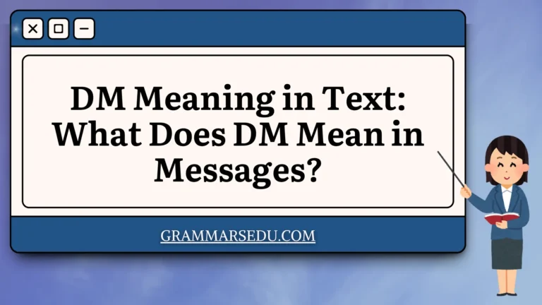 DM Meaning in Text What Does DM Mean in Messages