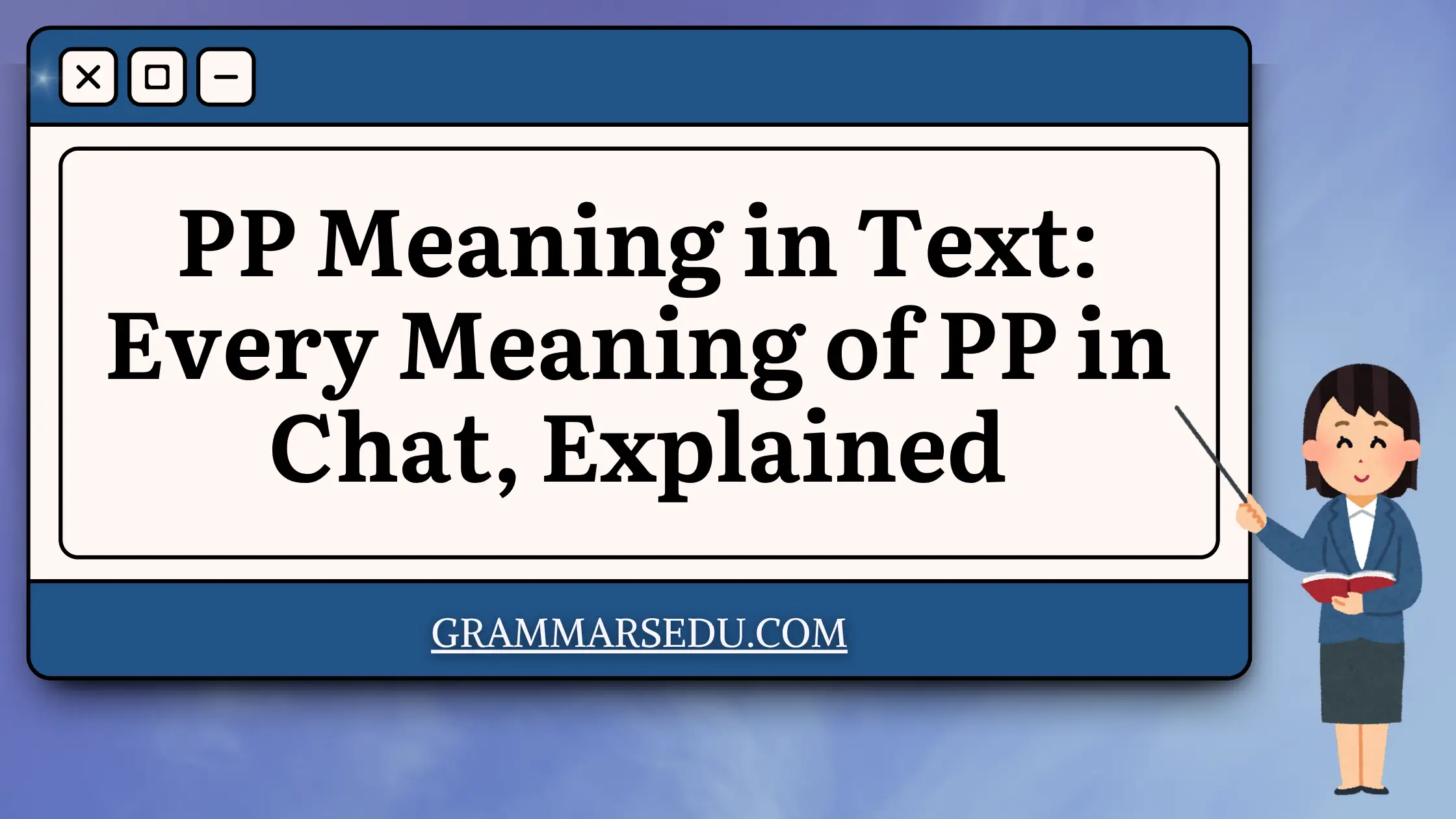 PP Meaning in Text
