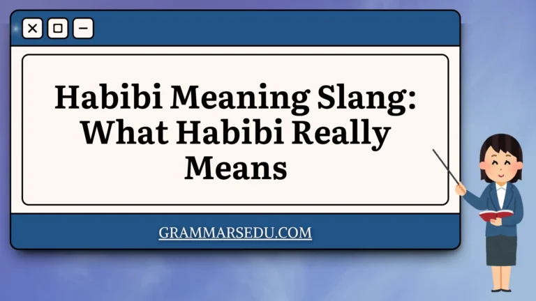 Habibi Meaning Slang What Habibi Really Means